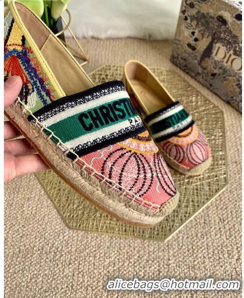 Grade Design  Dior Granville Espadrilles in CD0922 Muliticolor In Lights Embroidery 2021