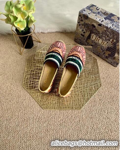 Grade Design  Dior Granville Espadrilles in CD0922 Muliticolor In Lights Embroidery 2021