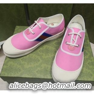 Purchase Gucci Canvas Sneakers 022622 Pink