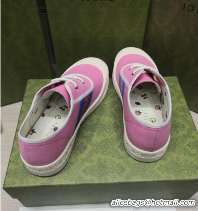 Purchase Gucci Canvas Sneakers 022622 Pink