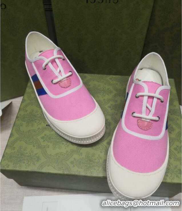 Purchase Gucci Canvas Sneakers 022622 Pink