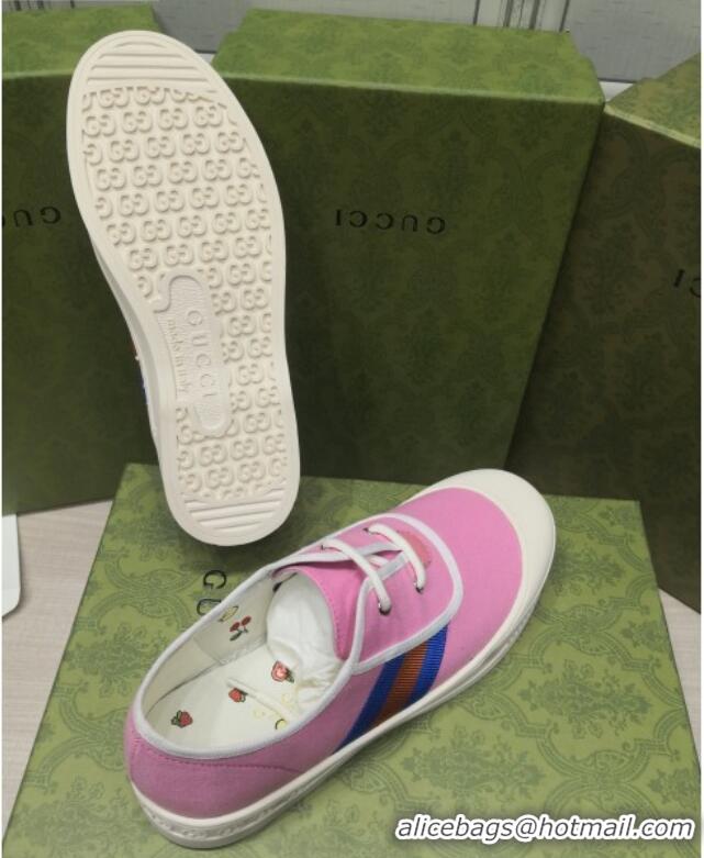 Purchase Gucci Canvas Sneakers 022622 Pink