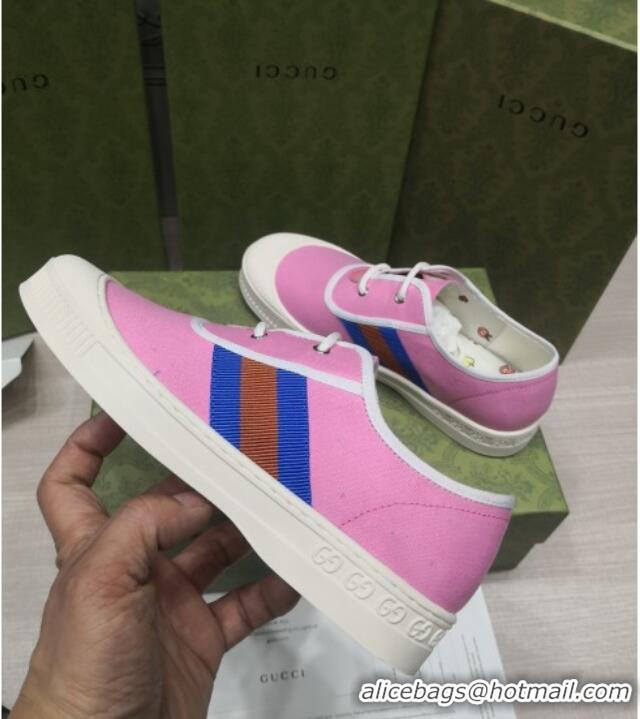 Purchase Gucci Canvas Sneakers 022622 Pink