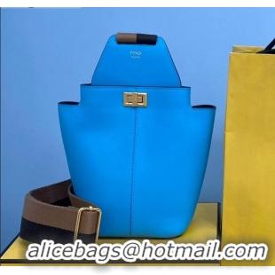 Top Quality Fendi Guitar Mini Bag FD0333 Light Blue 2021