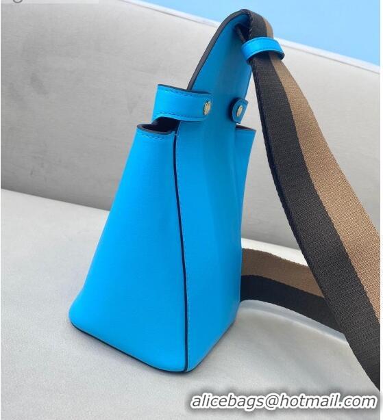 Top Quality Fendi Guitar Mini Bag FD0333 Light Blue 2021