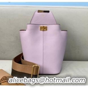 Good Quality Fendi Guitar Mini Bag Lilac FD0333 Purple 2021