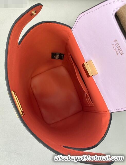 Good Quality Fendi Guitar Mini Bag Lilac FD0333 Purple 2021