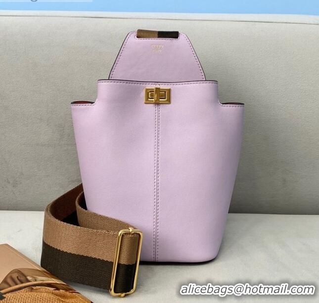 Good Quality Fendi Guitar Mini Bag Lilac FD0333 Purple 2021