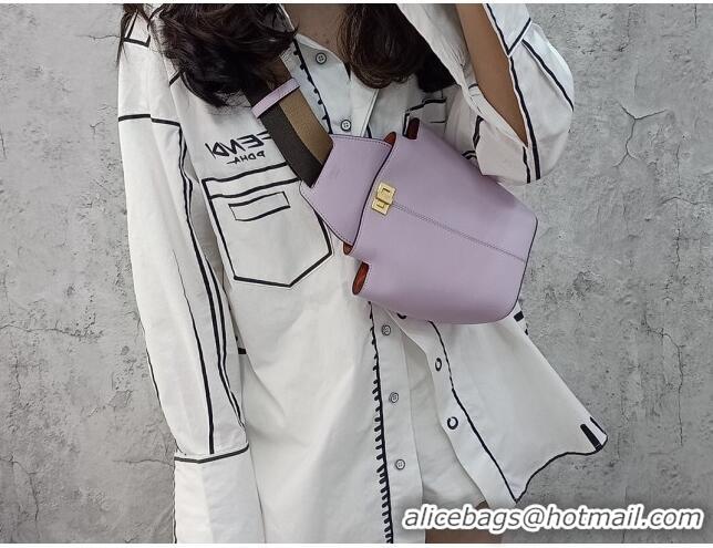 Good Quality Fendi Guitar Mini Bag Lilac FD0333 Purple 2021