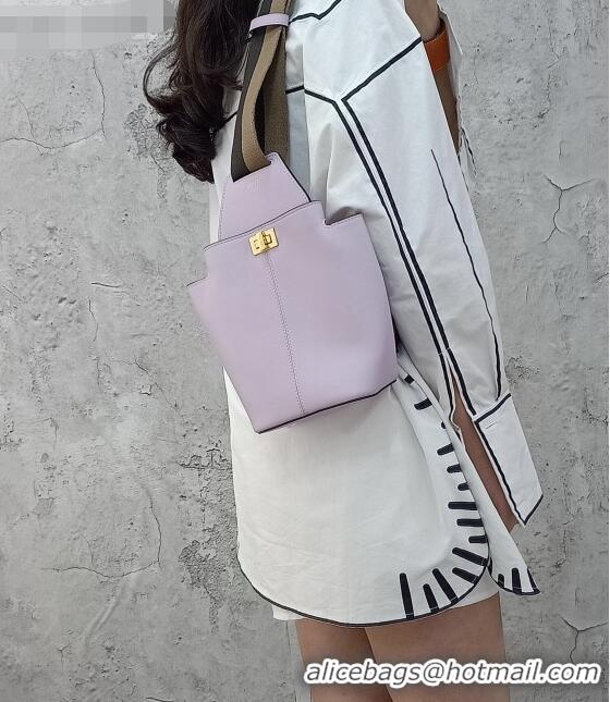 Good Quality Fendi Guitar Mini Bag Lilac FD0333 Purple 2021