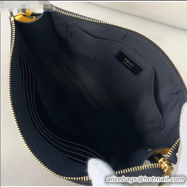 Top Quality Fendi Flat Pouch FD0401 Yellow 2021