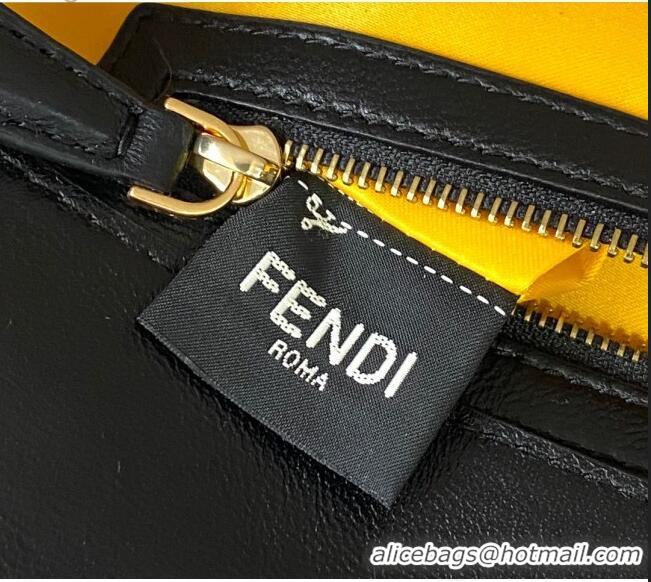 Good Taste Fendi Baguette Sequins Medium Bag FD0408 Black 2021