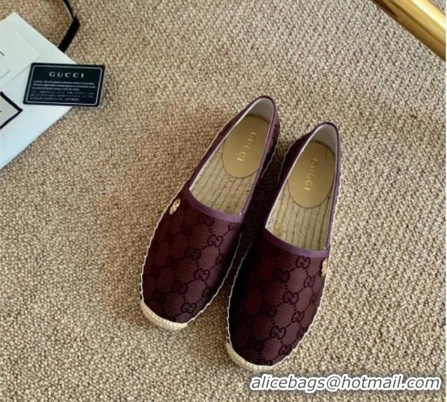 Low Cost Gucci GG Canvas Espadrilles 331123 Brown