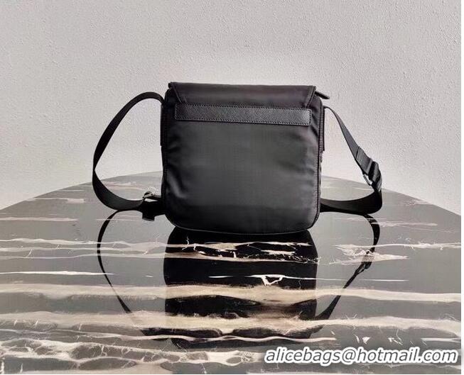 Chic Grade Prada Re-Nylon and Saffiano leather shoulder bag BD8994 Black