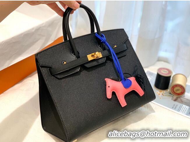 New Style Hermes Birkin 25CM Epsom Bag Original Leather H25E Black