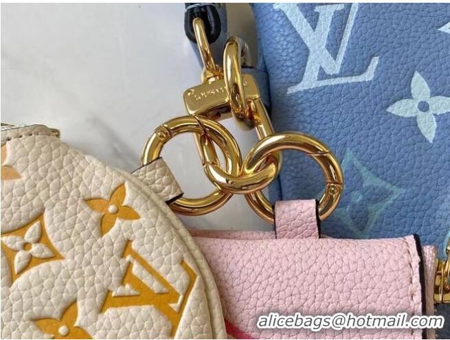 Unique Grade Louis Vuitton Monogram Empreinte TRIO POUCH M80407