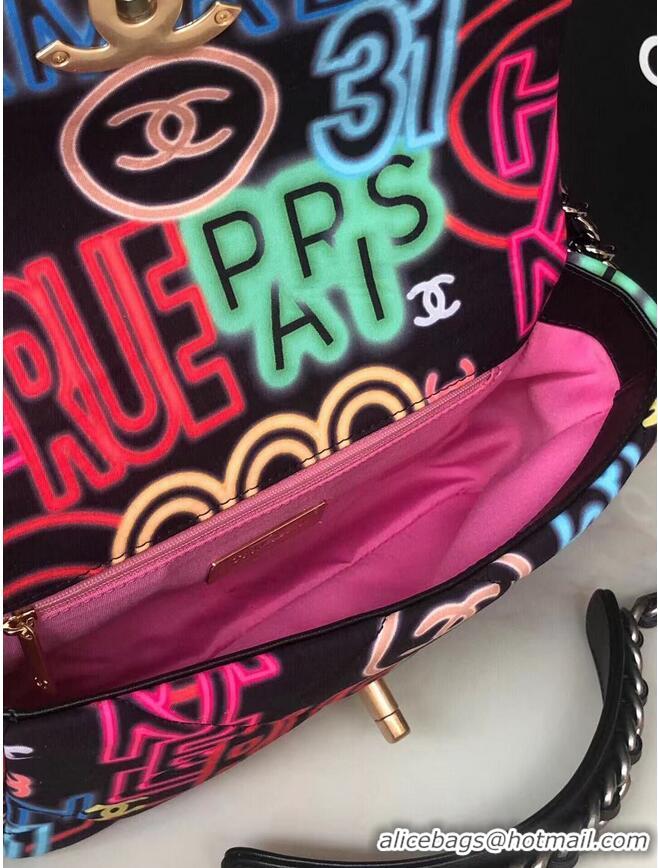 Market Sells Chanel 19 flap bag AS1160 Graffiti