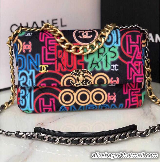 Market Sells Chanel 19 flap bag AS1160 Graffiti