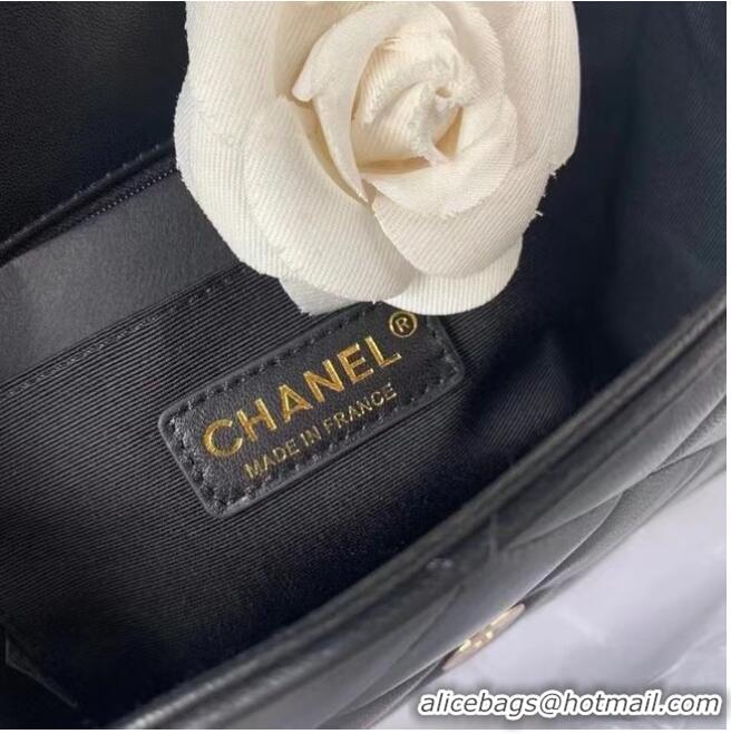 Buy Discount Chanel flap bag AS8830 black