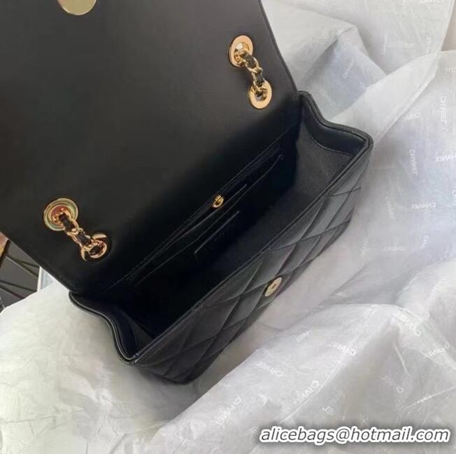 Buy Discount Chanel flap bag AS8830 black