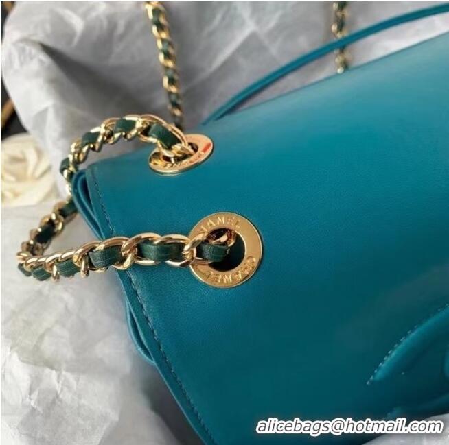 Original Cheap Chanel flap bag AS8830 blue