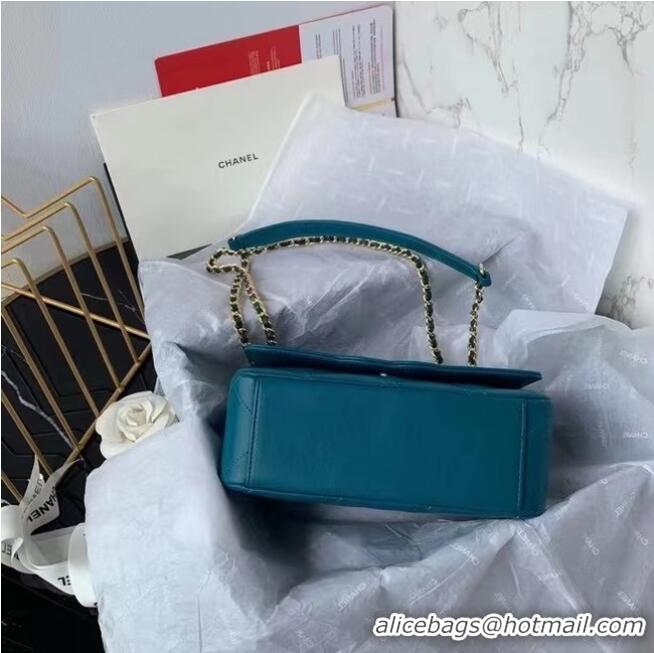 Original Cheap Chanel flap bag AS8830 blue