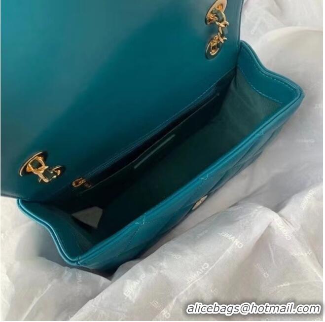 Original Cheap Chanel flap bag AS8830 blue