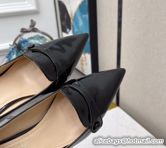 Low Price Prada Shiny Calfskin Pumps 6.5cm 040710 Black 2021