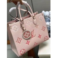 Super Quality Louis Vuitton Monogram Empreinte ONTHEGO MM M45718 Summer Pink