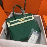 Top Quality Hermes Birkin 35 Bag In Leather With Gold Hardware 4200128 Green