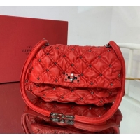 Super Quality Valentino medium Garavani Roman Stud V3178 red