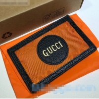 Trendy Promotional Gucci Off The Grid GG Nylon Card Case Wallet 625578 Orange 2020