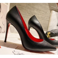 Good Product Christian Louboutin Shiny Calfskin 8.5cm Pumps 030819 Black