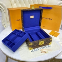 Luxury Cheap Louis Vuitton NICE JEWELRY CASE M47120 blue