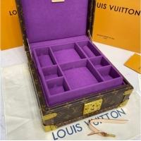 Best Product Louis Vuitton Monogram Canvas NICE JEWELRY CASE M47120 purple