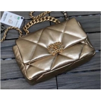 Popular Style Chanel 19 flap bag AS1160 gold