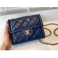 Unique Style Chanel cross-body bag AS2356 Royal Blue