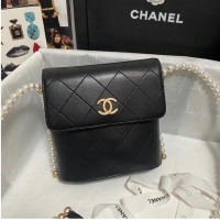 Buy Cheapest Chanel small hobo bag AS2503 black