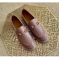 Custom Gucci Jordaan Leather Espadrilles 011125 Dusty Pink