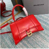 Good Taste Balenciaga HOURGLASS SMALL TOP HANDLE BAG B108895-1 red