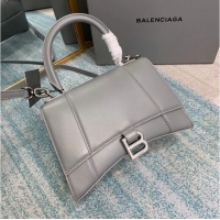 Promotional Balenciaga HOURGLASS SMALL TOP HANDLE BAG B108895-1 Grey