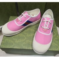 Purchase Gucci Canvas Sneakers 022622 Pink