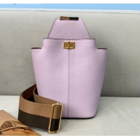 Good Quality Fendi Guitar Mini Bag Lilac FD0333 Purple 2021