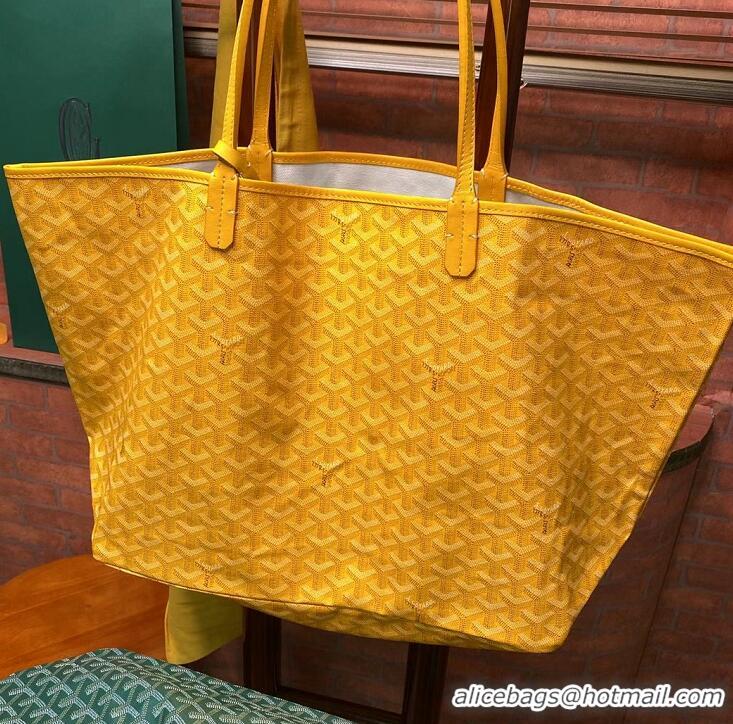 Fashion Luxury Goyard Original Saint Louis Tote Bag GM 18212 Yellow