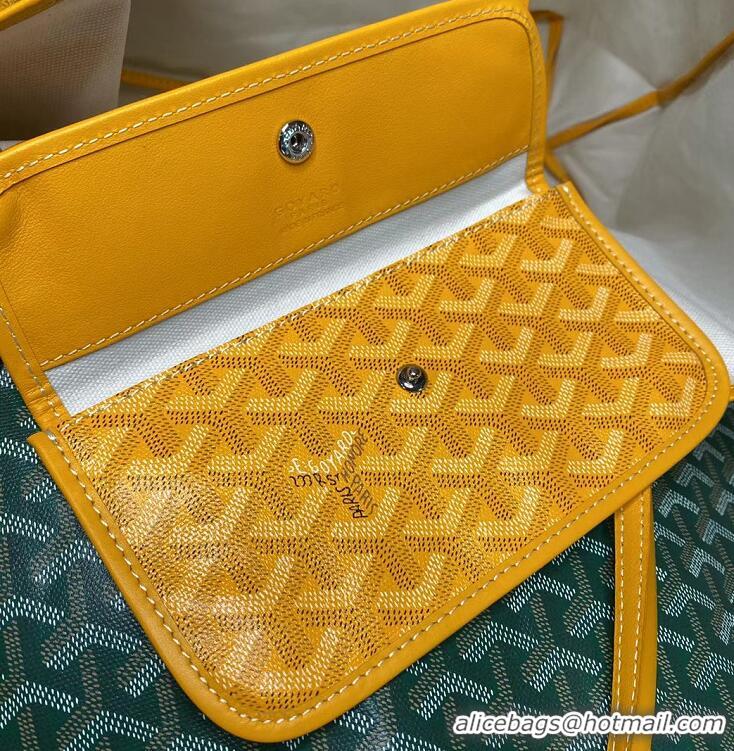 Fashion Luxury Goyard Original Saint Louis Tote Bag GM 18212 Yellow