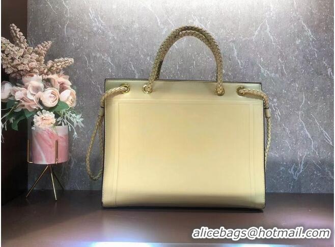 New Style FENDI PACK MEDIUM SHOPPING BAG leather bag F1508 beige