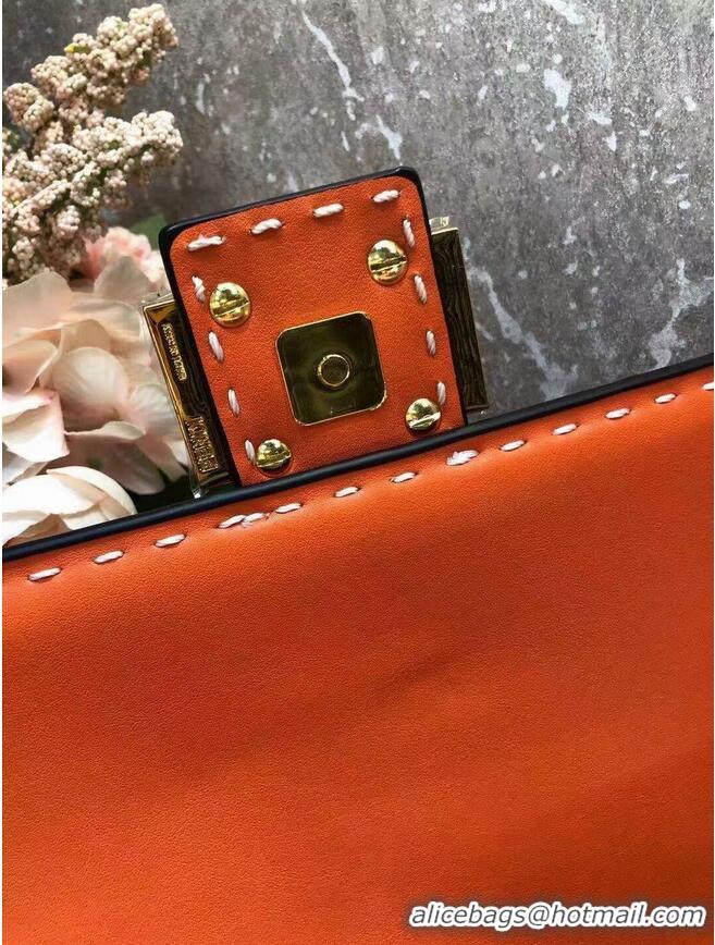 Good Product FENDI BAGUETTE Bag F1520 orange