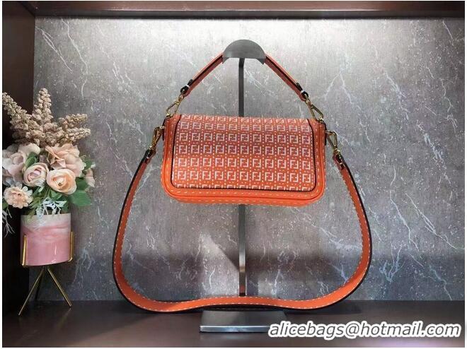 Good Product FENDI BAGUETTE Bag F1520 orange