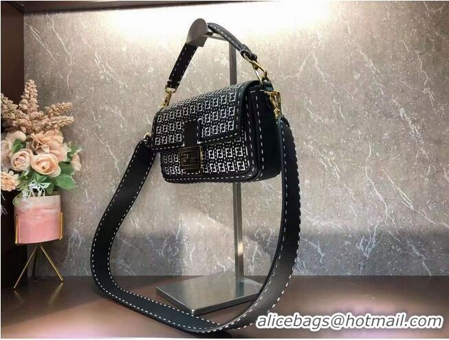 Traditional Discount FENDI BAGUETTE Bag F1520 black