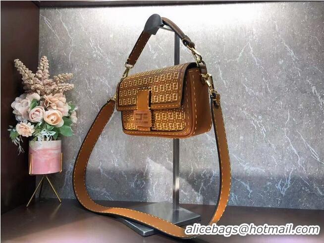 Promotional FENDI BAGUETTE Bag F1520 brown